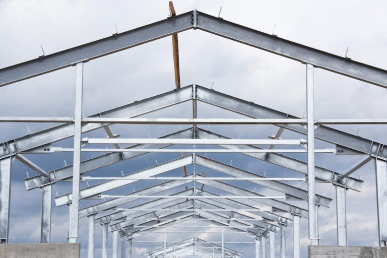 How a Steel Frame Structure Is Erected