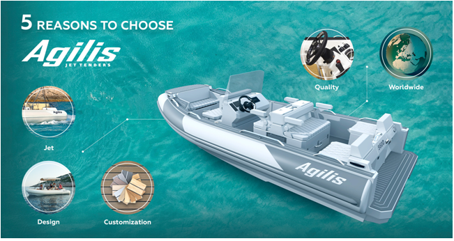 5 reasons to choose Agilis jet tenders