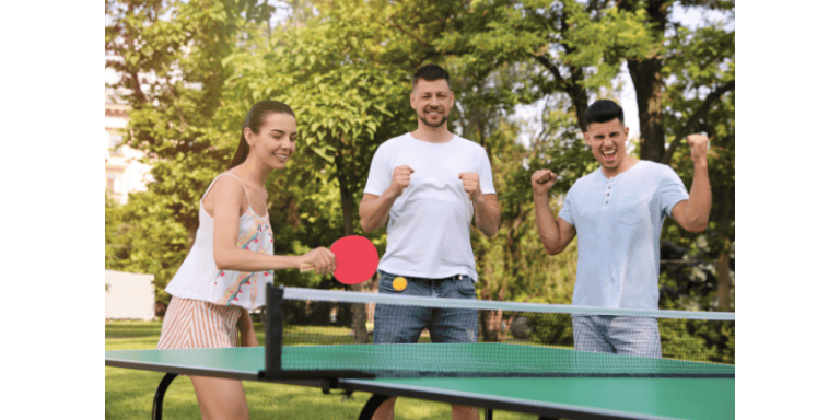 Outdoor Ping Pong as an Entertainment for Your Home