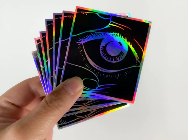 Need to know custom vinyl stickers and holographic stickers