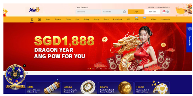 Singapore’s Hottest Online Casino Revealed – AW8 – Play and Win Like Never Before