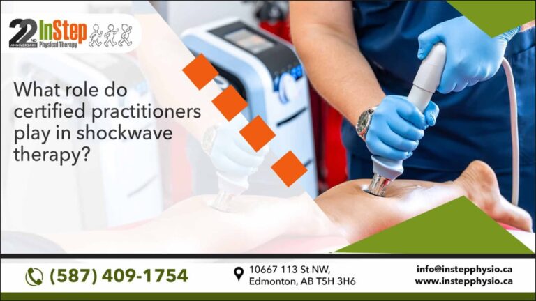 What role do certified practitioners play in shockwave therapy?