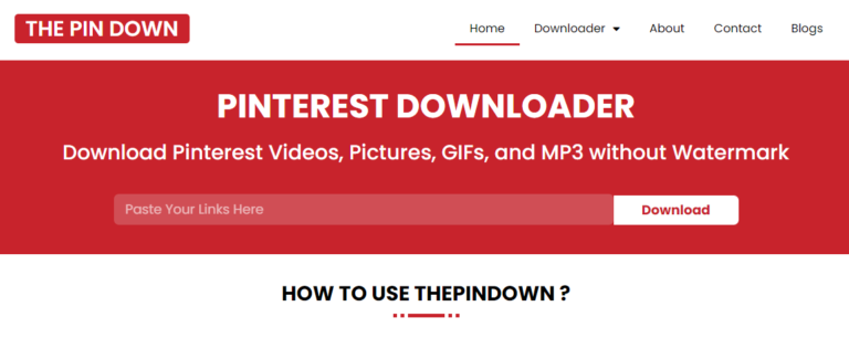 Welcome to Thepindown – Your Ultimate Pinterest Video Downloader