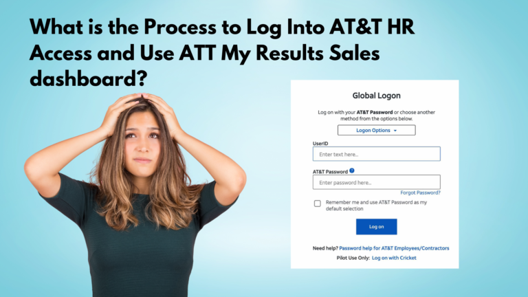 What is the Process to Log Into AT&T HR Access and Use ATT My Results Sales dashboard?