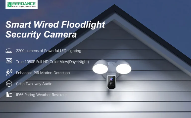 Deerdance Outdoor Security Floodlight Camera Review⭐️⭐️⭐️⭐️½ (4.8/5)