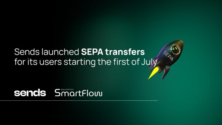 Sends company owned by Alona Shevtsova launched SEPA transfers for its users starting the first of July