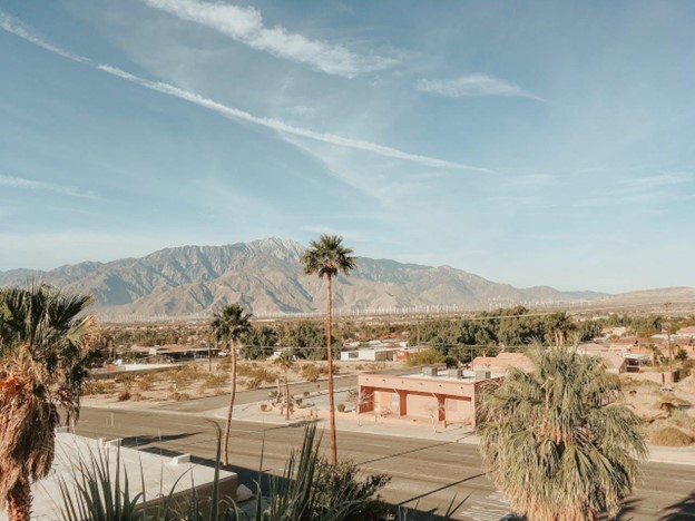 A beautiful landscape on a bright day