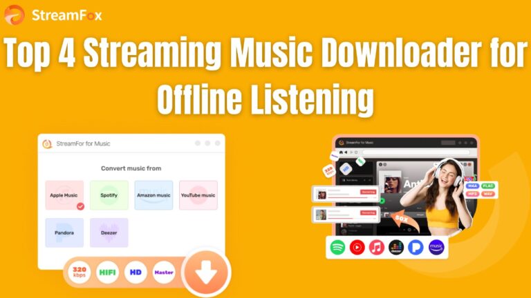 Top 4 Streaming Music Downloader for Offline Listening