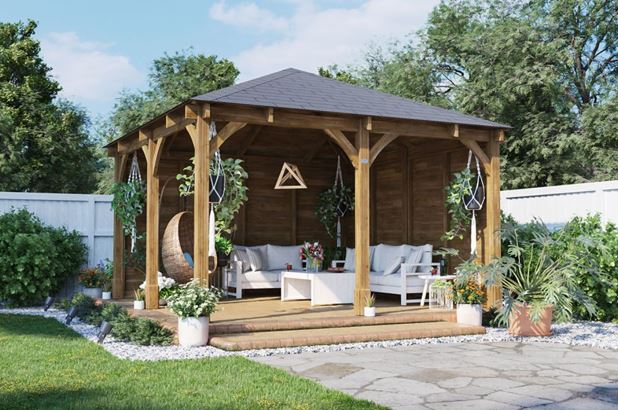 Outdoor Events: Using a Gazebo with Walls