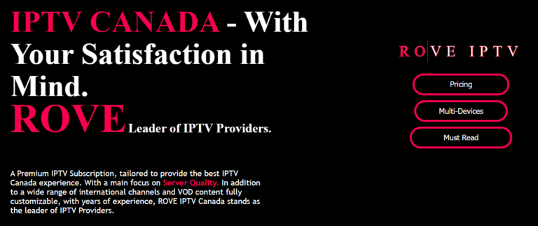 What is The Best IPTV in Canada? | The Ultimate Answer for IPTV Canada 2024