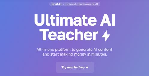 Unlock Your Potential with ScribTx: AI Solutions for Agencies, Entrepreneurs, and Creators