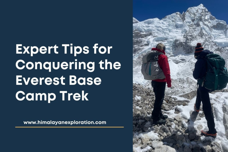 Time Breakdown for Trekking to Everest Base Camp: