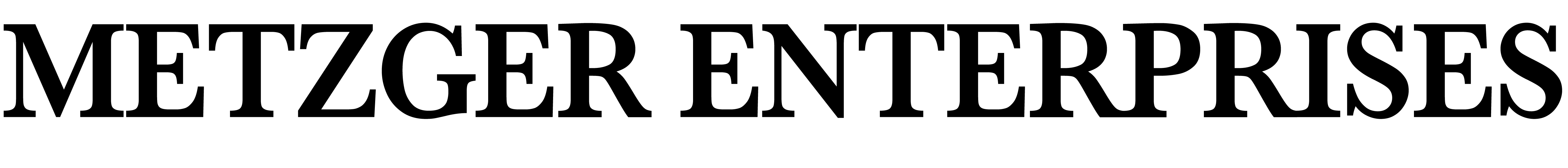 Metzger Enterprises Text Only