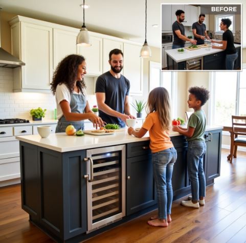 Kitchen Island Remodels: Maximizing Space in Fayetteville Homes