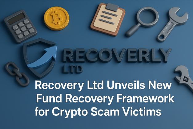 Recoverly Ltd Unveils New Fund Recovery Framework for Crypto Scam Victims