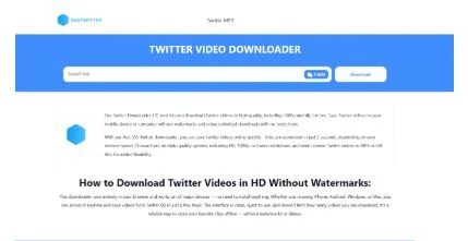 Why 555twitter.com is the Go-To Twitter Video Downloader Tool