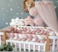 The Benefits of a Braided Crib Bumper and Canopy for Baby Crib