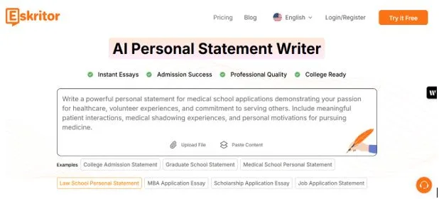 The Invisible Co-Author: How AI Tools Are Transforming the Personal Statement