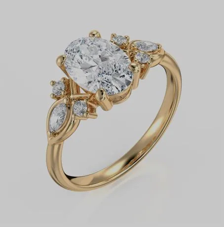 Should you choose a low profile engagement ring?