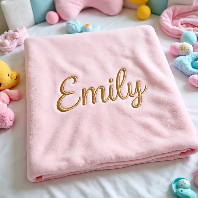 Baby Personalized Blankets_ The Sweetest Way to Show Off Your Nephew or Niece