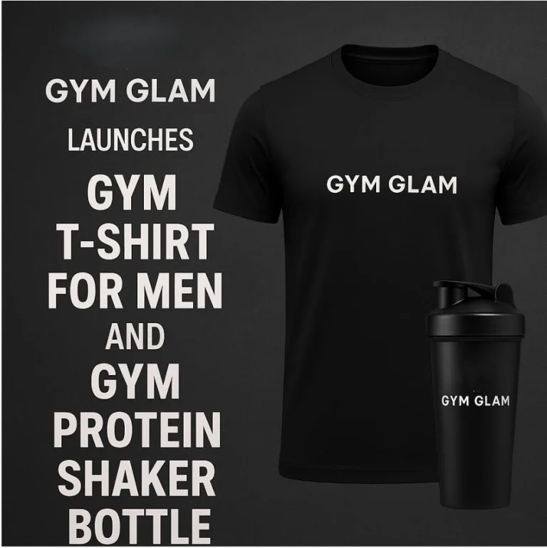Stylish Gym T-Shirts and Shaker Bottles Now at Gym Glam