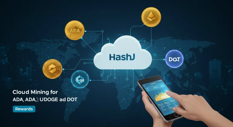 ADA Mining, DOGE Mining, and DOT Mining – Hashj Cloud Mining Unlock Rewards