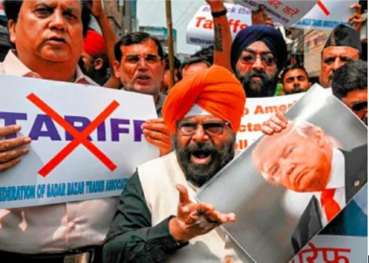 The United States’ firm imposition of high import tariffs on India may stir turbulence in bilateral relations.