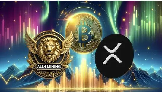 BTC and XRP Holders Quietly Turn to ALL4 Mining – Earning $23K in Tokens Daily