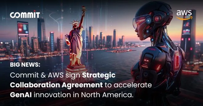 AWS Signs Strategic Agreement with Commit to Fast-Track AI Adoption in North America