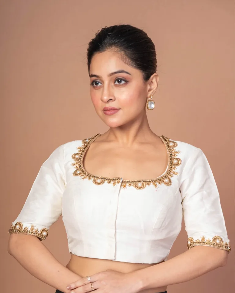 How to Style a Yellow Saree with a White Blouse