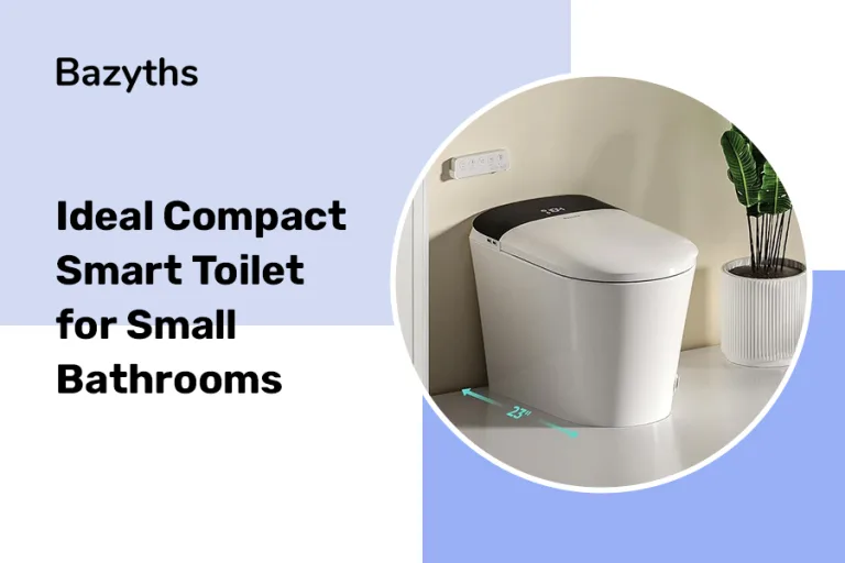 Ideal Compact Smart Toilet for Small Bathrooms