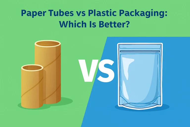 Paper Tubes vs Plastic Packaging: Which Is Better?
