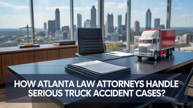 How Atlanta Law Attorneys Handle Serious Truck Accident Cases?