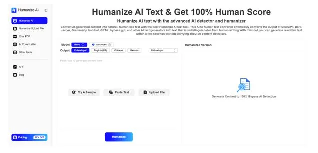Humanize AI: Converting Machine Text into Natural Human Language