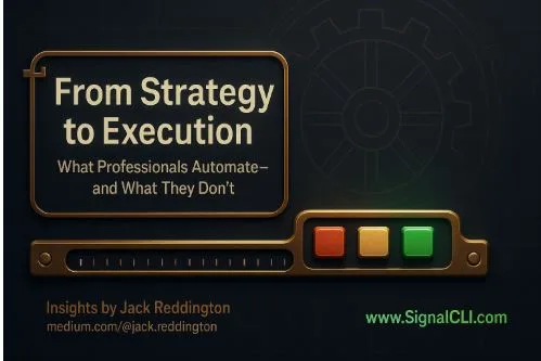 From Strategy to Execution: What Professional Traders Automate—and What They Don’t