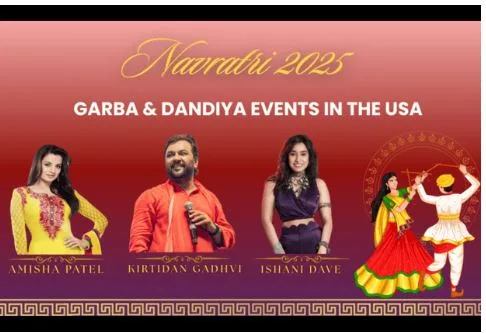 Top 12 Vibrant Garba & Dandiya Events in the USA for Navratri 2025