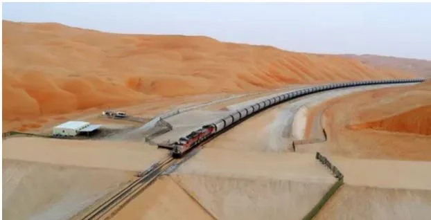 First Eithad Rail’s Passenger Train Ride From Dubai to Fujairah taken by the UAE Minister