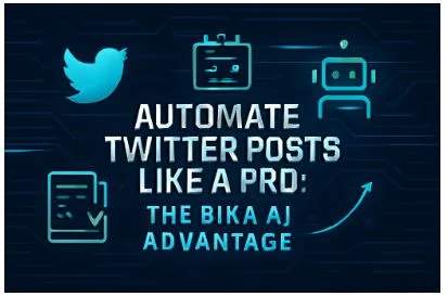 Automate Twitter Posts Like a Pro: The Bika.ai Advantage