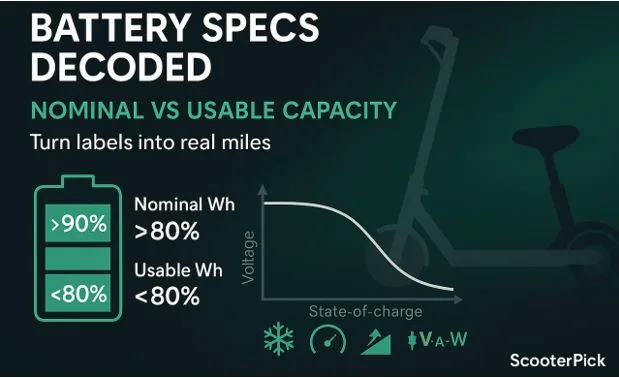 Nominal vs Usable Capacity — Battery Specs Decoded