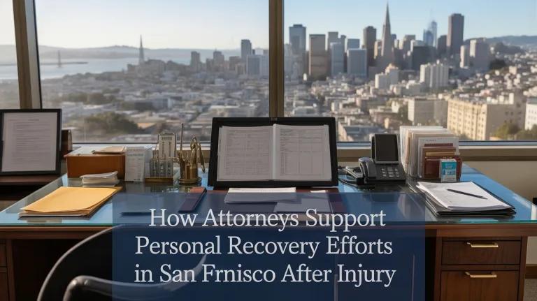 How Attorneys Support Personal Recovery Efforts in San Francisco After Injury?