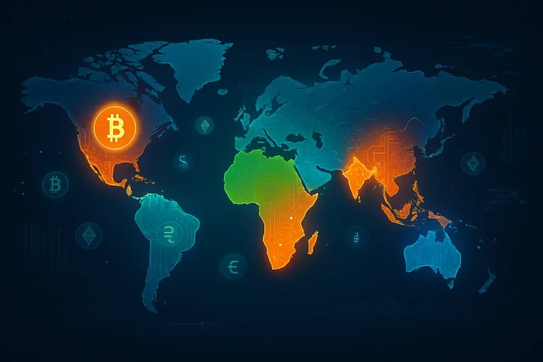 Top Countries With High Cryptocurrency Usage: Five Nations Driving Digital Asset Adoption
