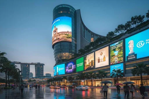 Digital Advertising Screens and Consumer Interactivity in Singapore