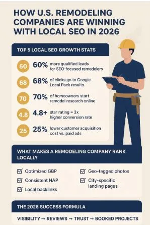 Remodeling Companies Are Winning Big with Local SEO in 2026 – Here’s How