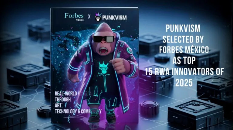PUNKVISM Named One of Forbes Mexico’s “Top 15 Projects Transforming Real World Assets (RWA) in 2025”