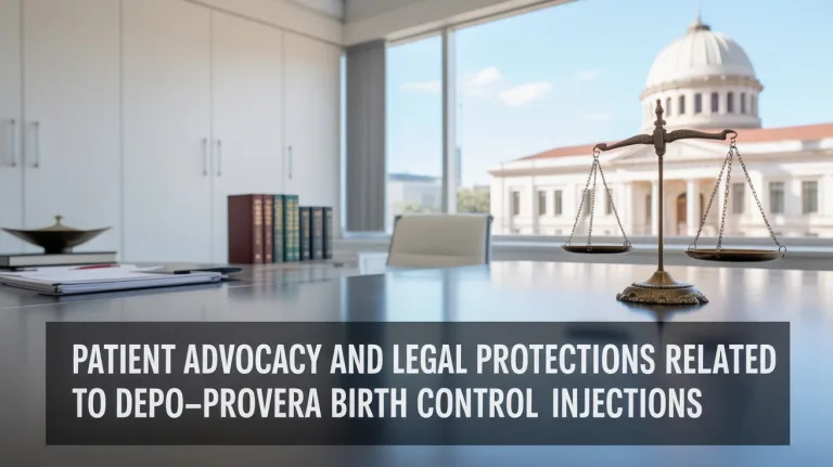 Patient Advocacy and Legal Protections Related to Depo-Provera Birth Control Injections