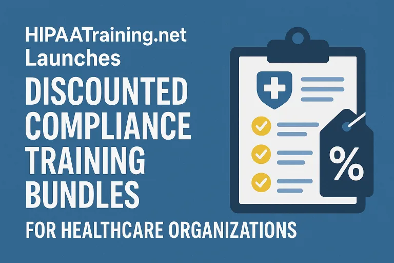 Discounted Compliance Training Bundles from HIPAATraining.net