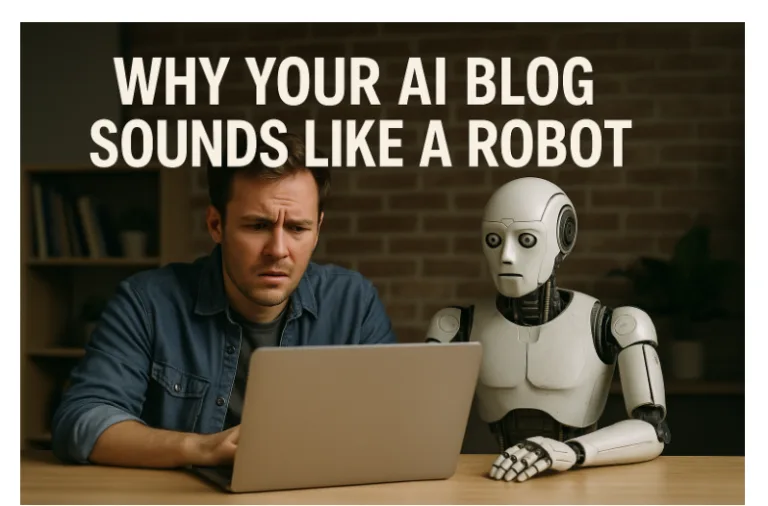 Your AI Blog Sounds Like a Robot—Here’s Why Customers Don’t Trust It