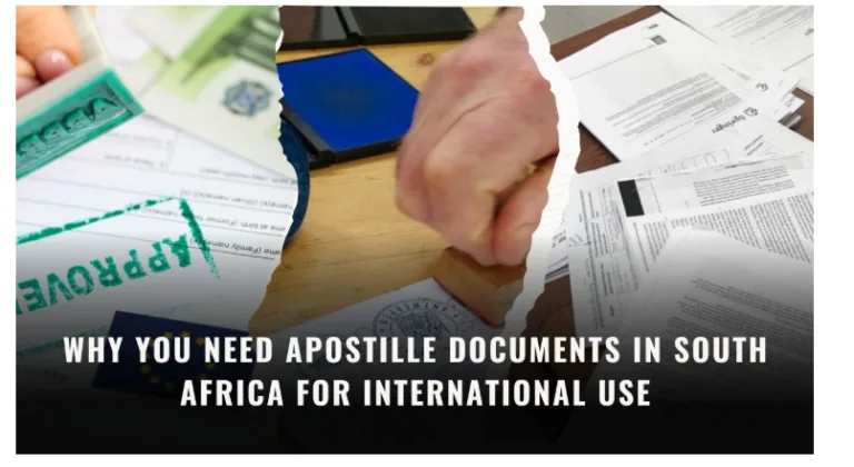 Why You Need Apostille Documents in South Africa for International Use