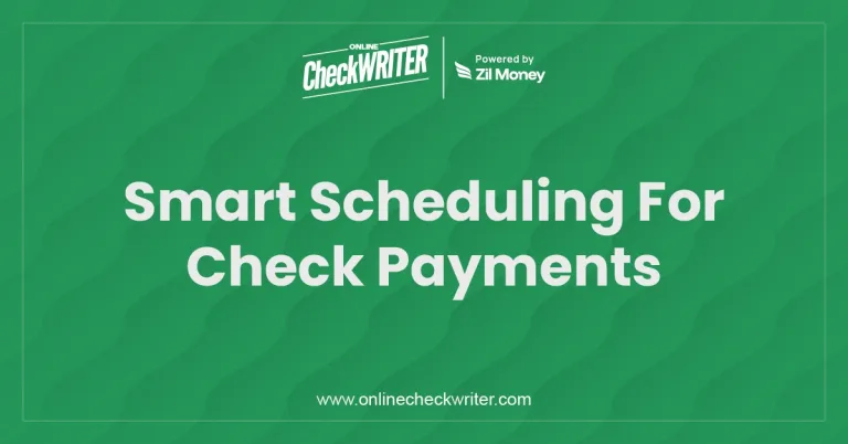 OnlineCheckWriter.com Automates Check Payments with Custom Schedules