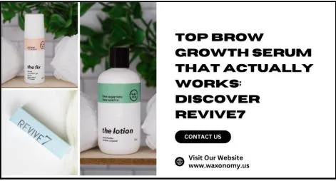 Top Brow Growth Serum That Actually Works: Discover Revive7